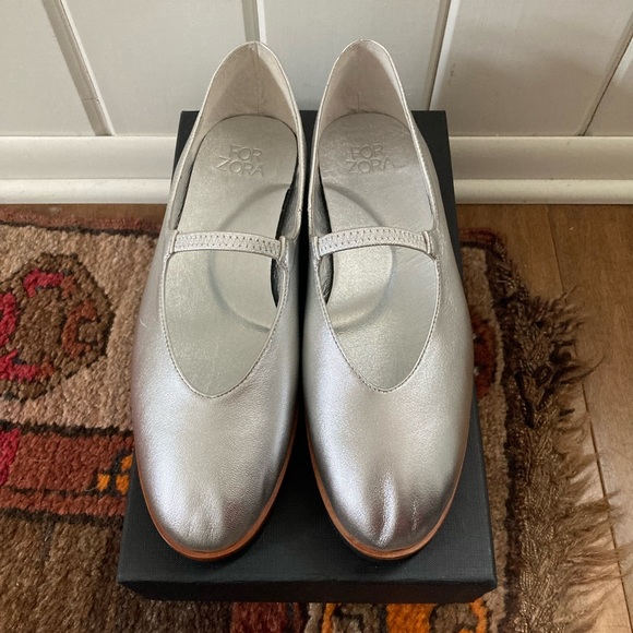 For Zora Silver Ballet Wedge size 10 - Picture 6 of 11